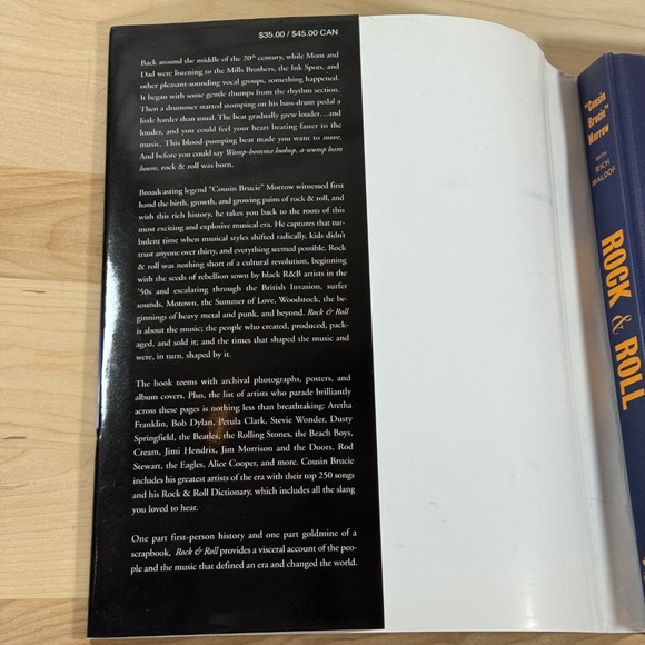 Rock & Roll ...And The Beat Goes On Hardcover Book GUC - Picture 7 of 14